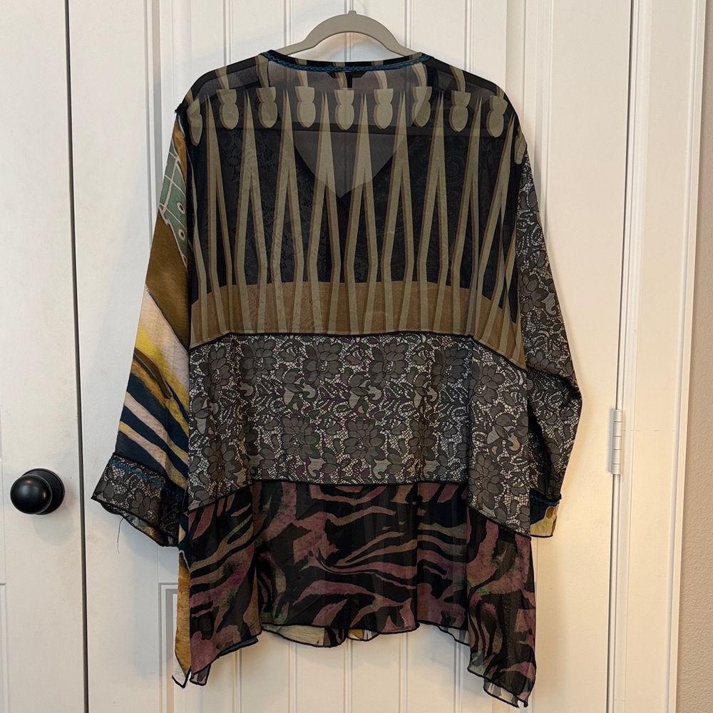 John Mark Boho-Chic Tunic Blouse - image 7